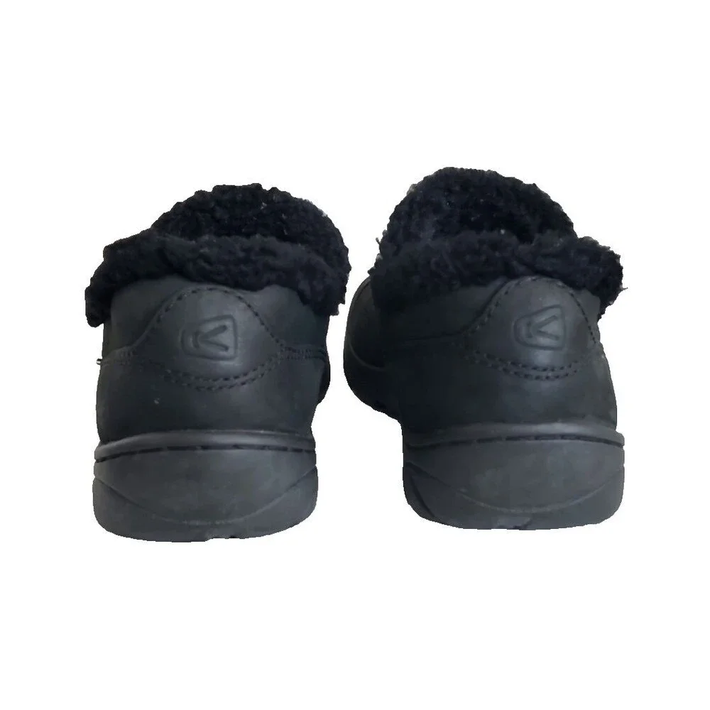 KEEN Women's Size 8 Crested Butte Black Sherpa Lined Slip On Shoes Casual
